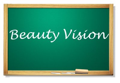 tablica z napisem Beauty Vision