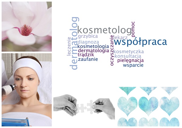 Współpraca dermatologa z kosmetyczką